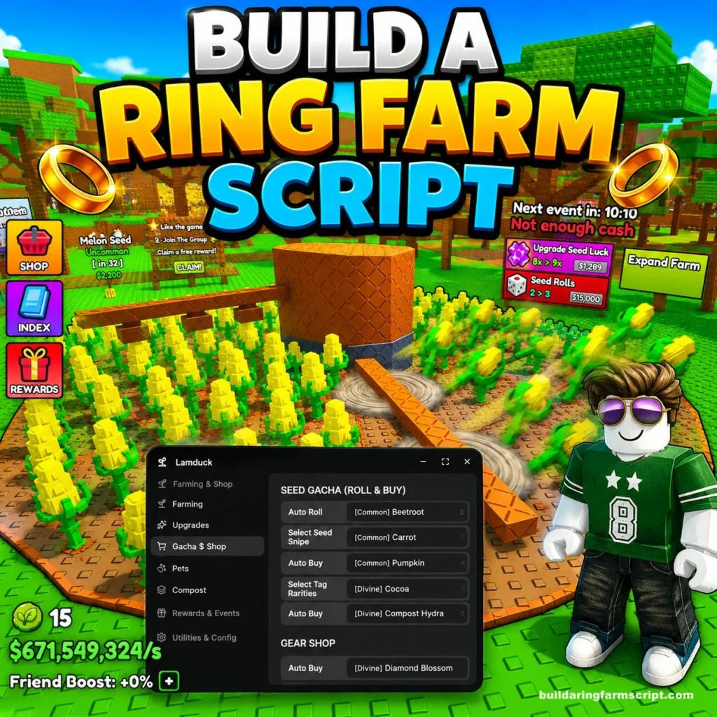 Build A Ring Farm Script